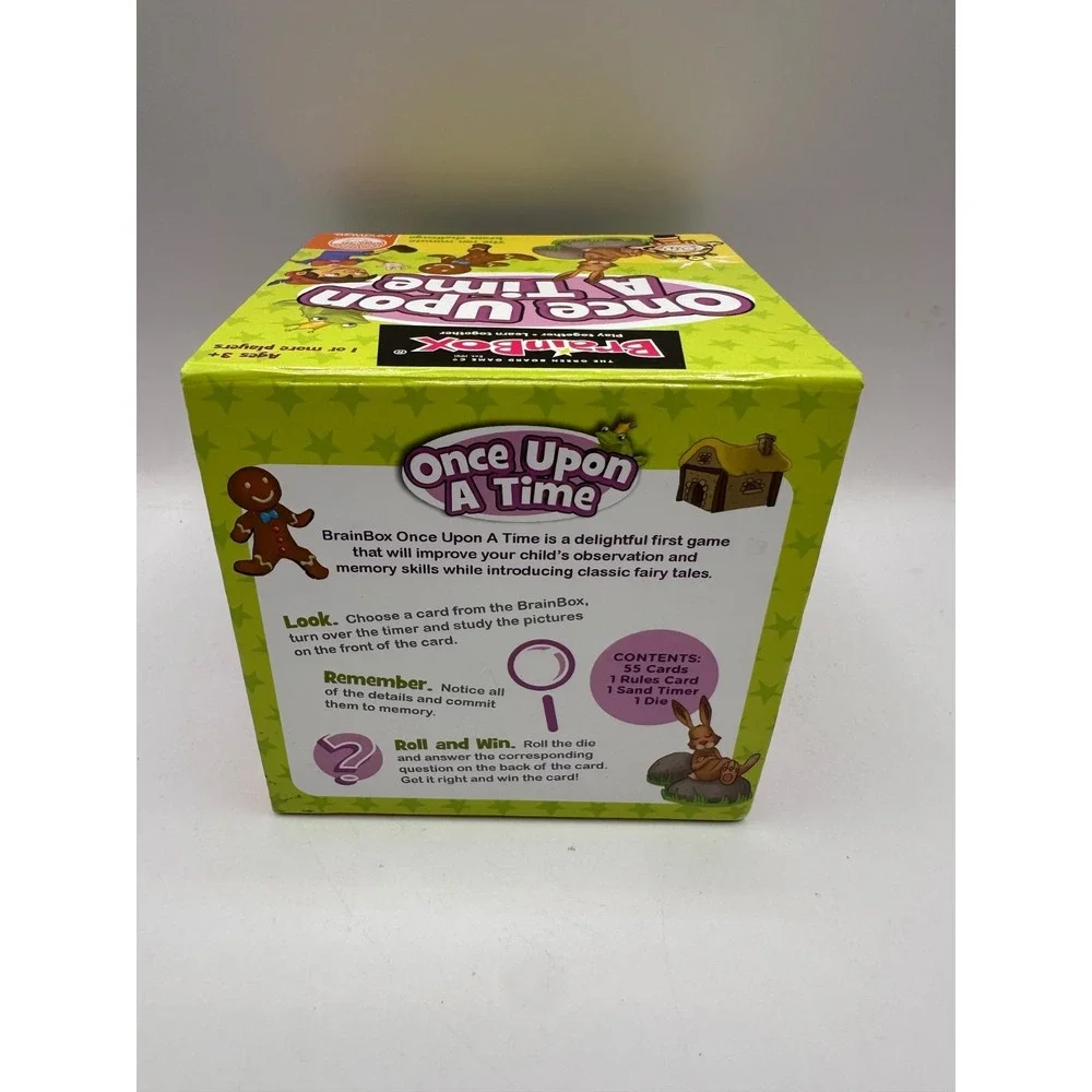 MindWare Brain Box Once Upon A Time Fairy Tale Themed Memory Game 3+ COMPLETE
